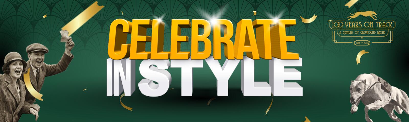 celebrate with us 100 years of greyhound raving at Nottingham greyhounds