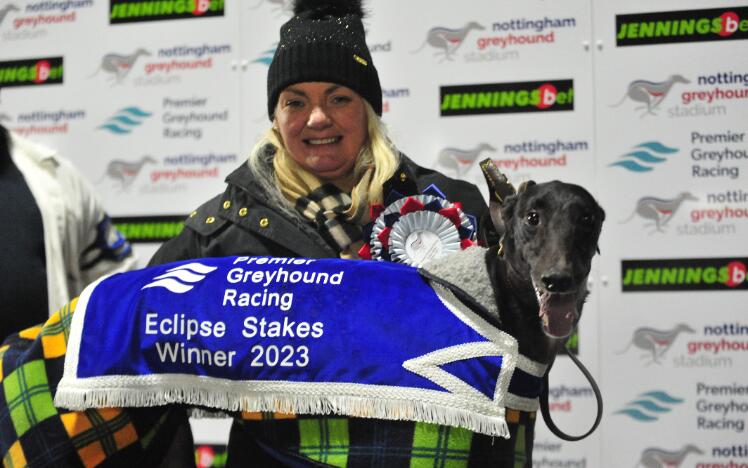 Newinn Syd - 2023 Premier Greyhound Racing Eclipse champion. 