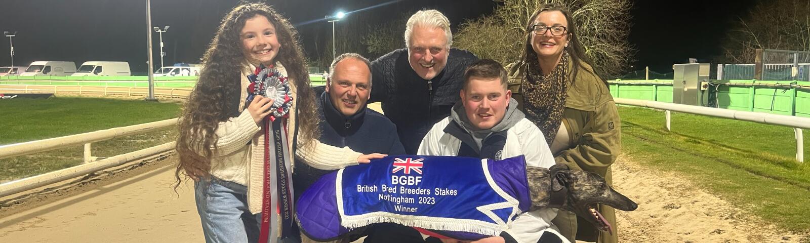 The British Breeders Stakes Nottingham Greyhound Stadium